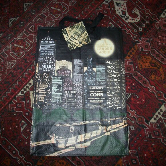 Trader Joe’s RARE NOCTURNE Night View Reusable Shopping Bag (NWT) - Mystery Bag - Picture 1 of 5